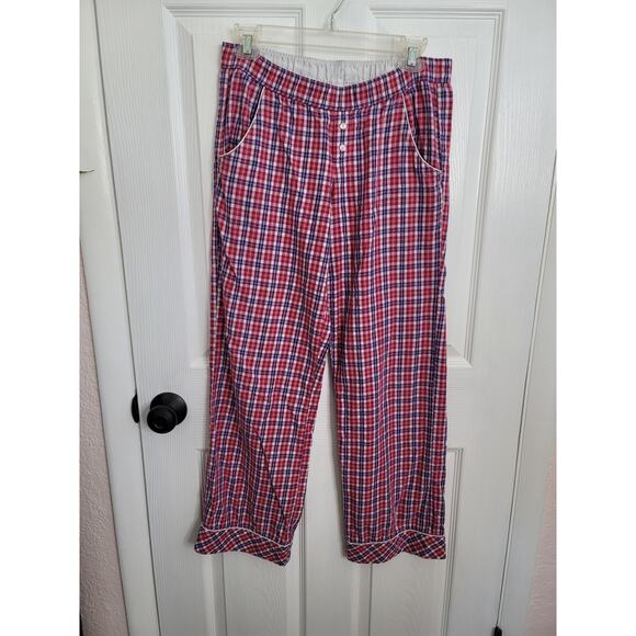 Victoria's Secret Soft & Comfy Pink Red Plaid Pajama Pants Size XS - Picture 2 of 6